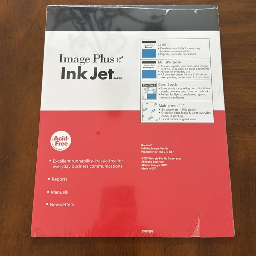 Image Plus Ink Jet Paper - White - Picture 2 of 2